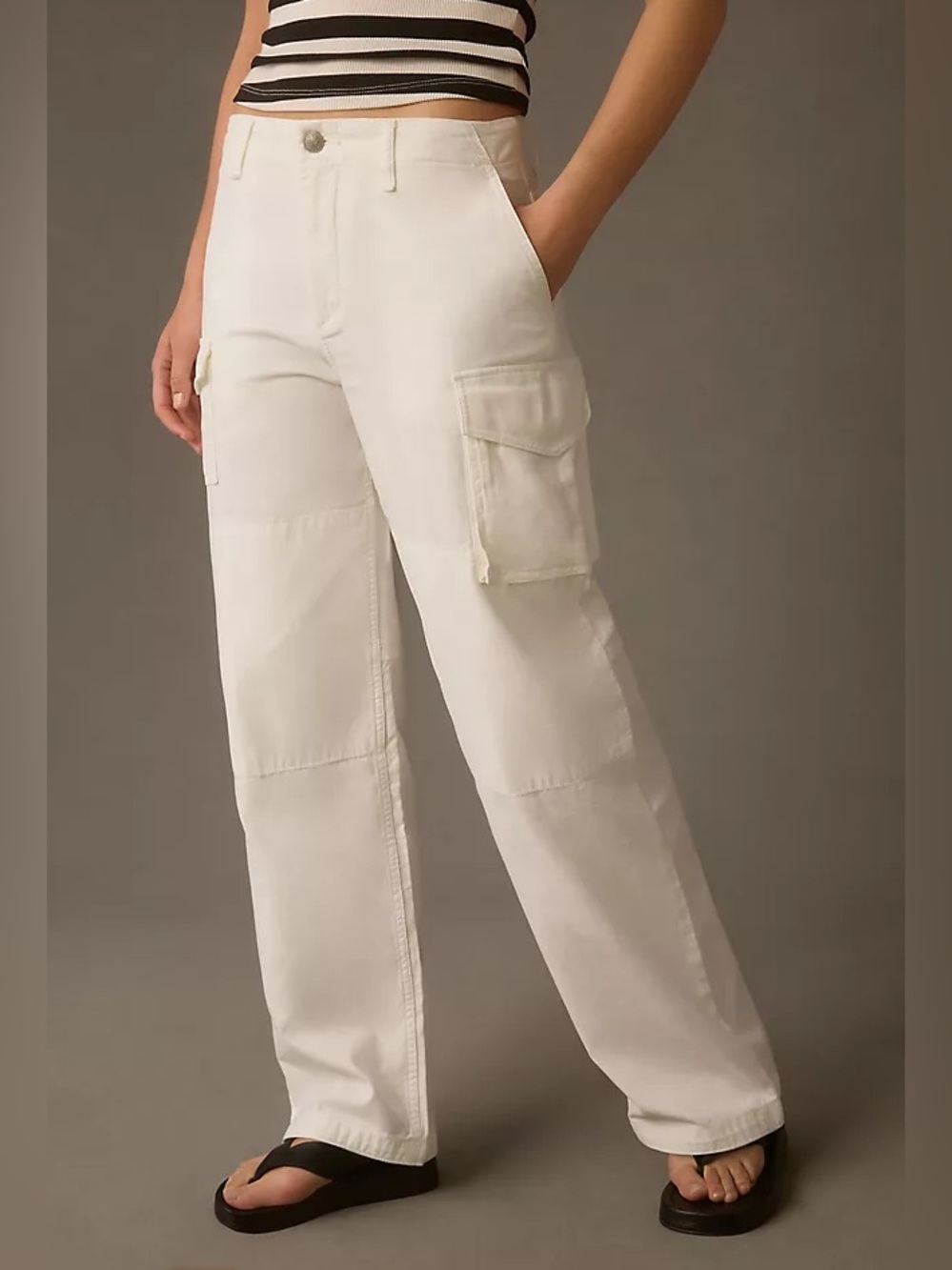 Women’s Rag & Bone Nora Cargo Cotton Trouser